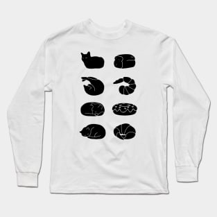 Cat Looks Like Food - inverted Long Sleeve T-Shirt